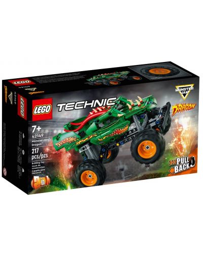 Κατασκευαστής  LEGO Technic - Monster Jam, Dragon (42149)	 - 1
