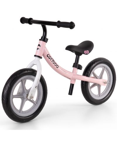 Ποδήλατο ισορροπίας Cariboo - Classic, ροζ/γκρι - 3