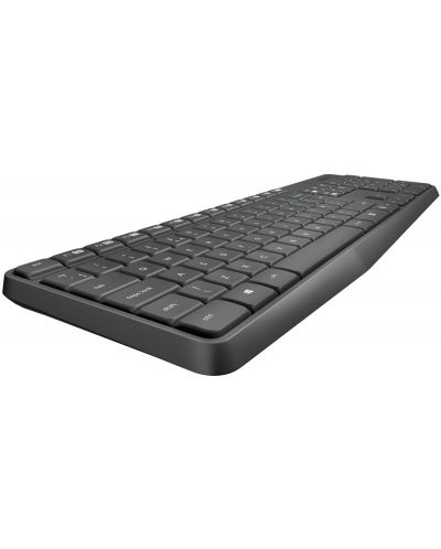 Σετ ασύρματο ποντίκι και πληκτρολόγιο Logitech - MK235, 2.4GHZ, μαύρο - 13