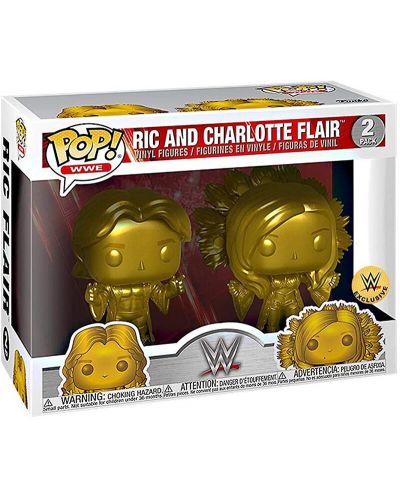 Σετ φιγούρες Funko POP! Sports: WWE - Ric and Charlotte Flair - 2