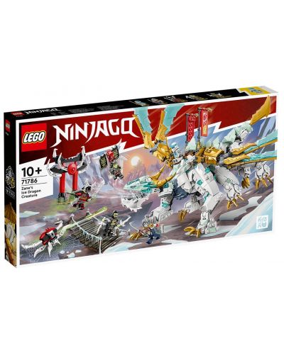 Κατασκευαστής LEGO Ninjago- Ο Δράκος του Πάγου του Ζέιν (71786) - 1