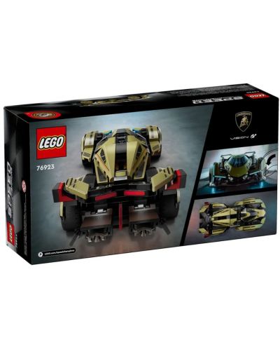 Κατασκευαστής LEGO Speed Champions - Lamborghini Lambo V12 Vision GT Super Car (76923) - 6