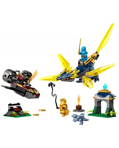 Κατασκευαστής LEGO Ninjago - Η δρακομαχία της Νίας και του Άρυν(71798) - 2