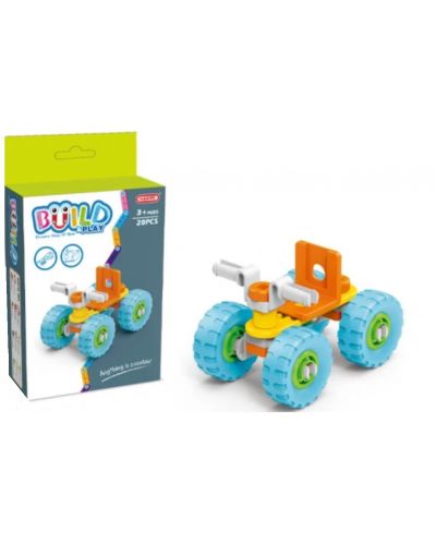 Κατασκευαστής Hanye Build and play - Buggy, 20 μέρη  - 1