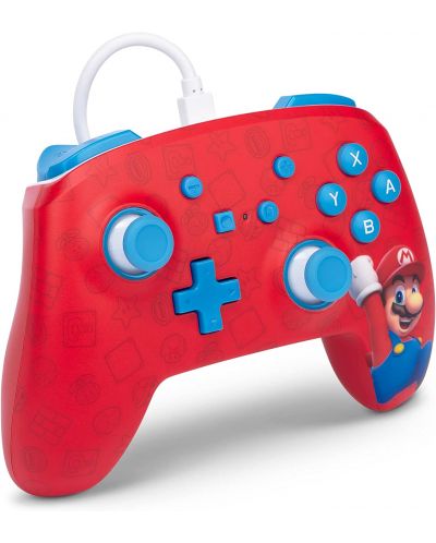 Ελεγκτής   PowerA - Enhanced, ενσύρματο, για Nintendo Switch, Woo-hoo! Mario - 2