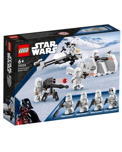 Κατασκευαστής Lego Star Wars - Snowtrooper, πολεμικό πακέτο (75320) - 1