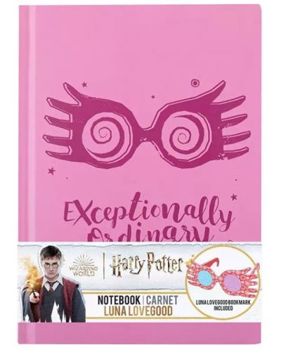 Σετ σημειωματάριο και διαχωριστικό βιβλίων CineReplicas Movies: Harry Potter - Luna Lovegood - 5