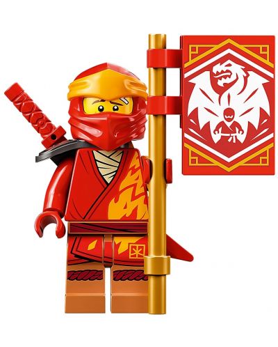 Κατασκευαστής Lego Ninjago - Ο φλογερός δράκος του Kai EVO (71762) - 6
