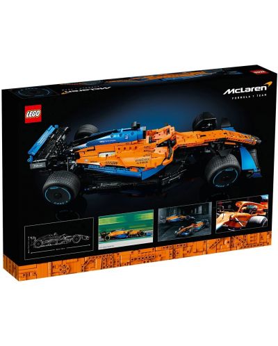 Κατασκευαστής Lego Technic - Αγωνιστικό αυτοκίνητο McLaren Formula 1 (42141) - 2