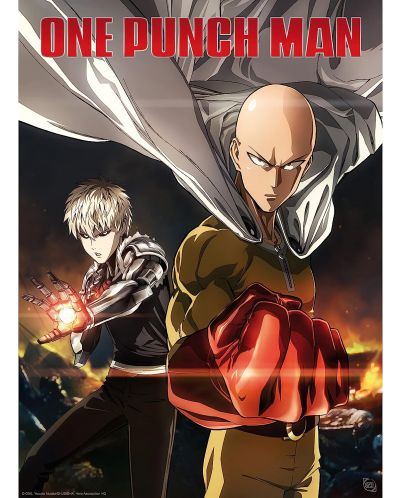 Σετ μίνι αφίσες GB eye Animation: One Punch Man - Saitama & Genos - 3