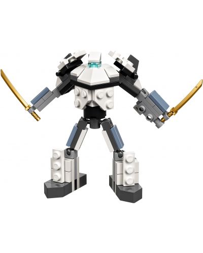 Κατασκευαστής LEGO Ninjago - Mini Robot Titanium(30591) - 2