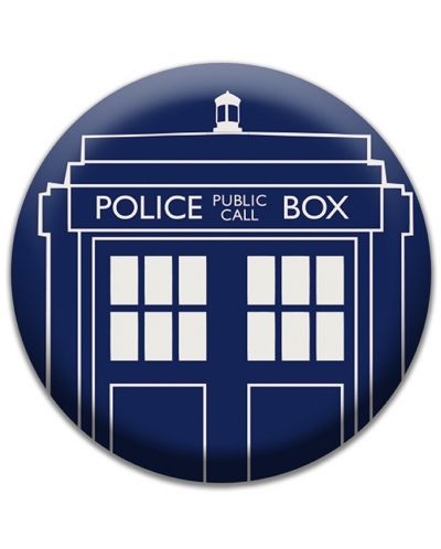 Σετ  κονκάρδων   ABYstyle Television: Doctor Who - The Tardis - 7