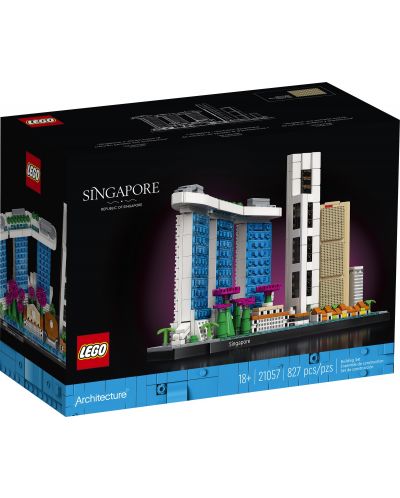 Κατασκευαστής Lego Architecture - Σιγκαπούρη (21057) - 1