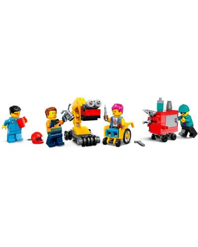 Κατασκευαστής LEGO City- Σέρβις συντονισμού (60389) - 6