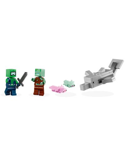 Κατασκευαστής   LEGO Minecraft - Axolotl House (21247) - 6