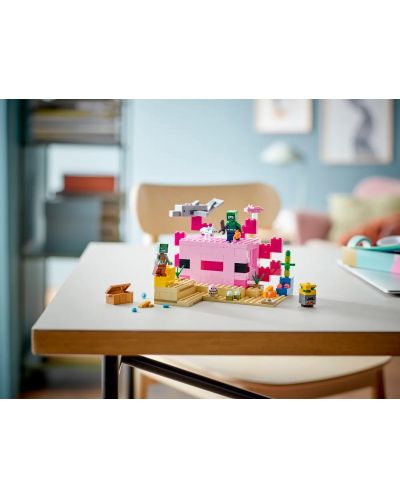 Κατασκευαστής   LEGO Minecraft - Axolotl House (21247) - 8
