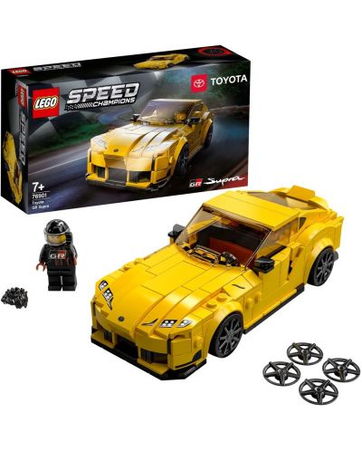 Κατασκευαστής Lego Speed Champions - Toyota GR Supra (76901) - 3