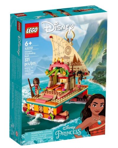 Конструктор LEGO Disney -Το σκάφος του Βαγιάνα (43210) - 1