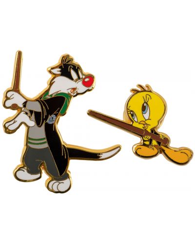 Σετ σήματα CineReplicas Animation: Looney Tunes - Sylvester and Tweety at Hogwarts (WB 100th) - 1