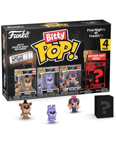 Σετ μίνι φιγούρες  Funko Bitty POP! Games: Five Nights at Freddy's - 4-Pack (Series 3) - 1