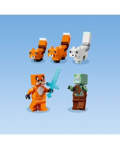 Κατασκευαστής Lego Minecraft - Η καλύβα των αλεπούδων (21178) - 5