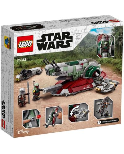 Κατασκευαστής Lego Star Wars - Boba Fett’s Starship (75312) - 2