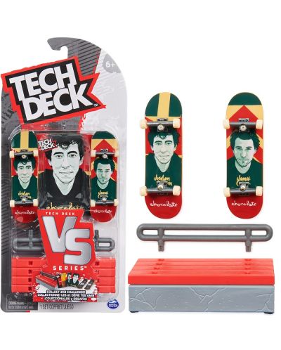 Σετ skateboard δακτύλων Spin Master  VS Series- Tech Deck, Chocolate - 1