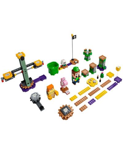 Κατασκευαστής Lego Super Mario - Περιπέτειες με τον Luigi Runway (71387) - 3