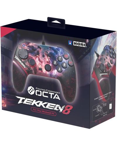Χειριστήριο  Hori - Fighting Commander OCTA, Tekken 8 Edition (PC) - 1