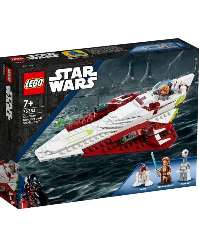 Κατασκευαστής LEGO Star Wars -Ο μαχητής των Jedi του Obi-Wan Kenobi (75333) - 1