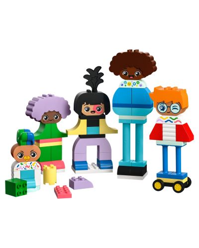 Κατασκευαστής LEGO Duplo -Συναρμολογούμενοι άνθρωποι με μεγάλα συναισθήματα (10423) - 3