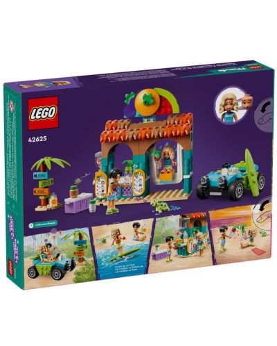 Κατασκευαστής LEGO Friends - Σταντ για smoothies παραλίας (42625) - 2