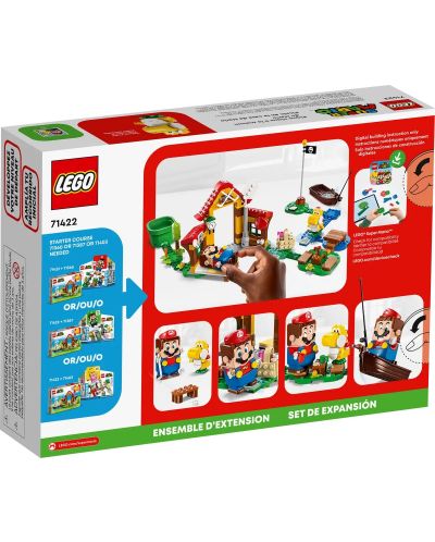  Κατασκευαστής  επέκταση  LEGO Super Mario -Πικ-νικ το σπίτι Mario's (71422) - 5