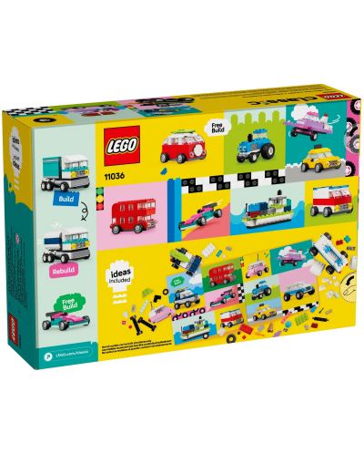 Κατασκευαστής LEGO Classic - Δημιουργικά οχήματα (11036) - 10