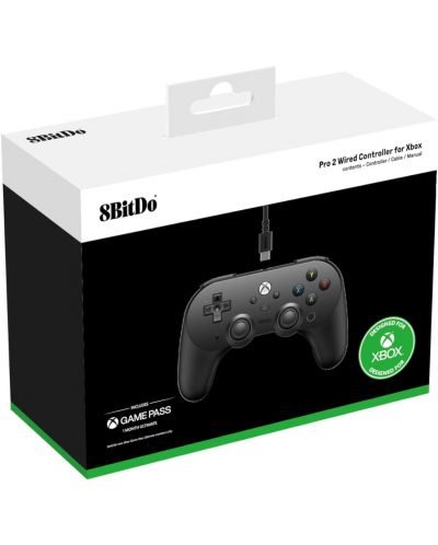 Χειριστήριο 8BitDo - Pro 2, μαύρο (Xbox One/Xbox Series X/S) - 5