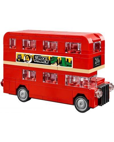 Κατασκευαστής LEGO Creator Expert - Διώροφο λεωφορείο του Λονδίνου(40220) - 4