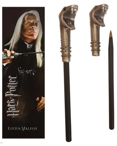 Στυλό και σελιδοδείκτης The Noble Collection Movies: Harry Potter - Lucius Malfoy - 1