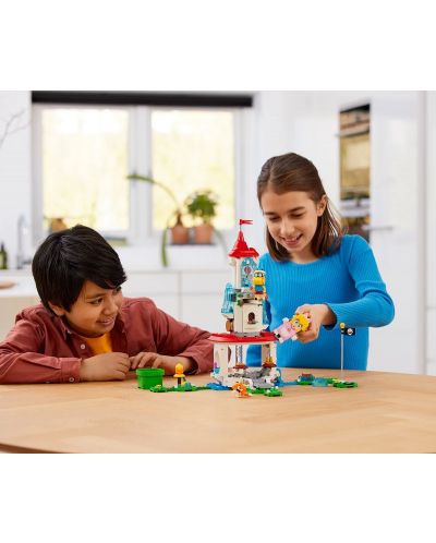 Συμπλήρωμα LEGO  Super Mario - Στολή γάτα και ο παγωμένος πύργος (71407) - 9
