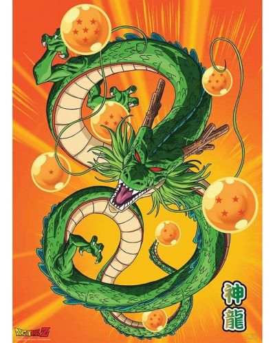 Σετ μίνι αφίσες GB eye Animation: Dragon Ball Z - Goku & Shenron - 2