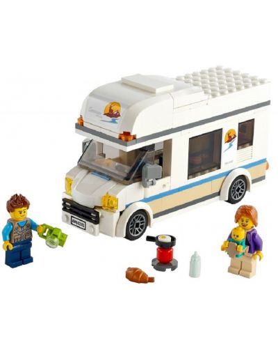 Κατασκευαστής Lego City Great Vehicles - Τροχόσπιτο για διακοπές (60283)  - 3