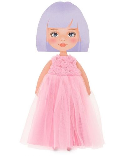 Σετ ρούχων κούκλας Orange Toys Sweet Sisters - Ροζ φόρεμα με τριαντάφυλλα - 2