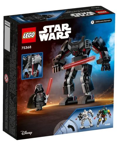 Κατασκευαστής LEGO Star Wars - Darth Vader's Armor (75368) - 2