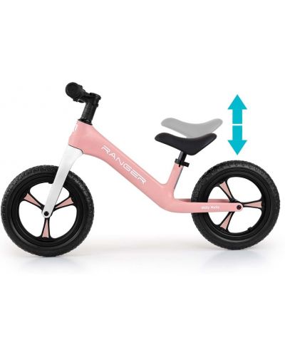 Ποδήλατο ισορροπίας Milly Mally - Ranger, ροζ - 3