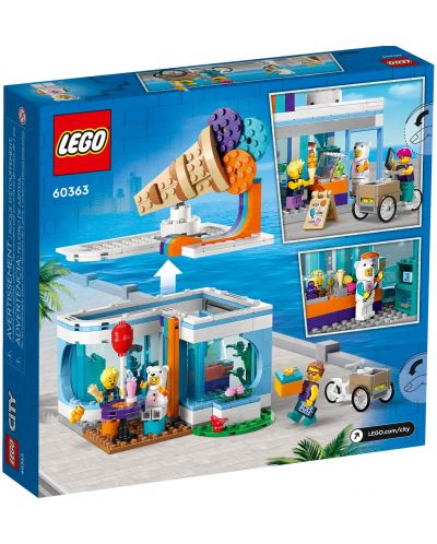 Κατασκευαστής LEGO City - Μαγαζί για Παγωτό (60363) - 2