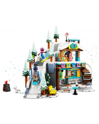 Κατασκευαστής  LEGO Friends - Πίστα σκι και καφέ (41756) - 3