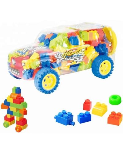 Κατασκευαστής Raya Toys -Σετ σε κουτί, Αυτοκίνητα, 29 τεμάχια - 1