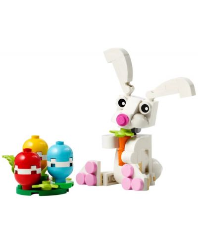 Κατασκευαστής LEGO Creator - Easter bunny with colorful eggs (30668) - 2