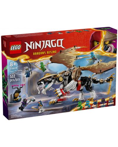 Κατασκευαστής LEGO Ninjago -Ο Ανώτατος Δράκος Egalt(71809) - 1