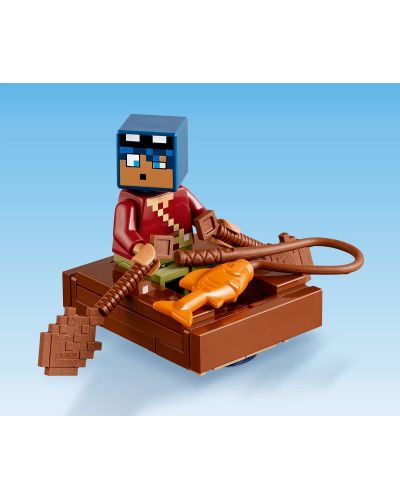 Κατασκευαστής LEGO Minecraft - Το σπίτι του βατράχου (21256) - 5