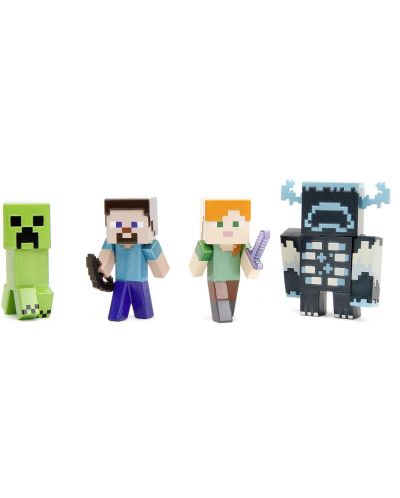 Σετ φιγούρες Jada Toys - Minecraft,4 τεμάχια - 2